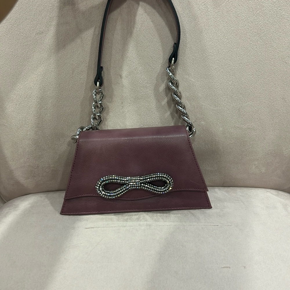 L’Intervalle Rhinestone Micro Bow Bag - Picture 1 of 6